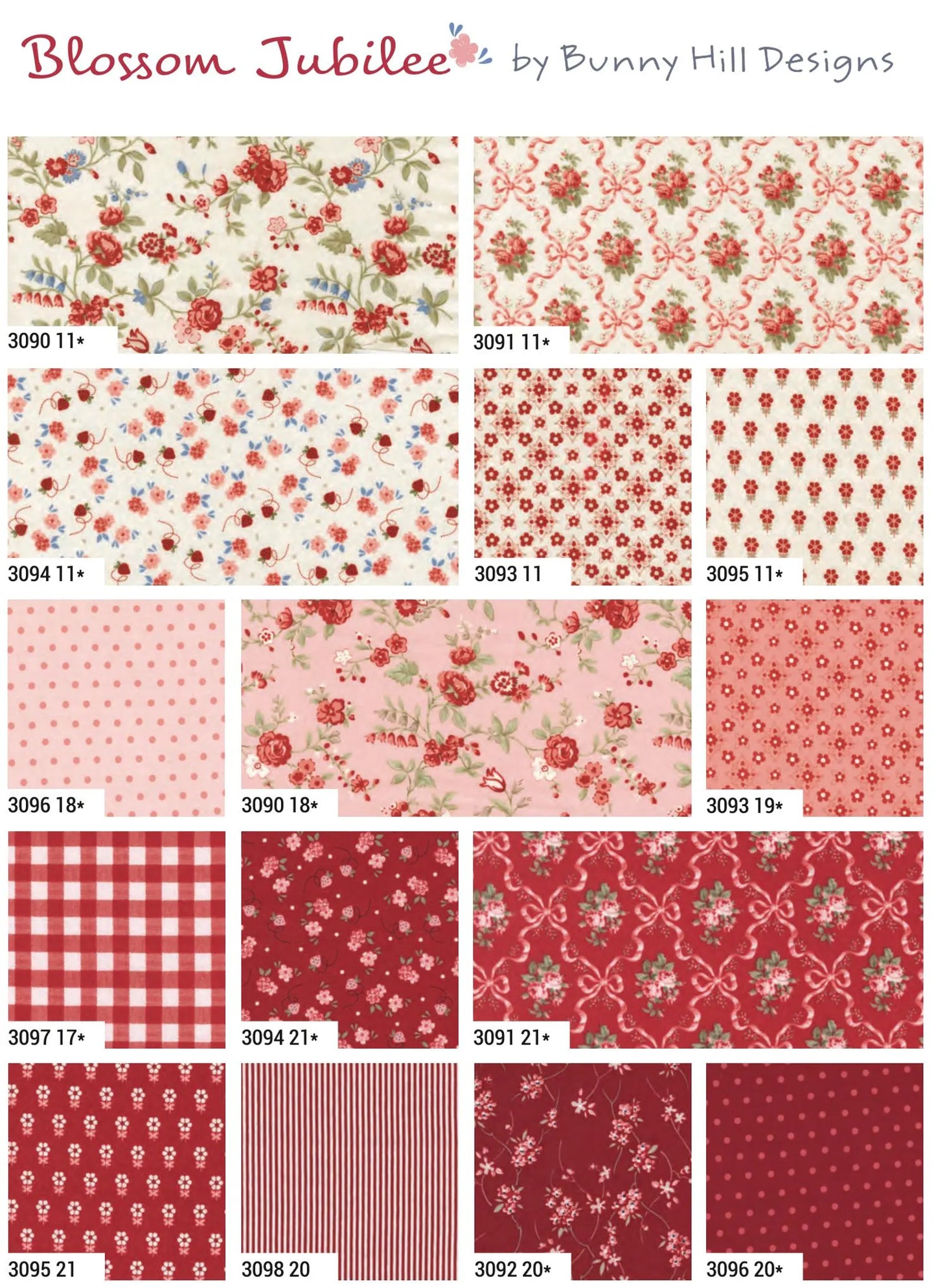 Blossom Jubilee Jelly Roll