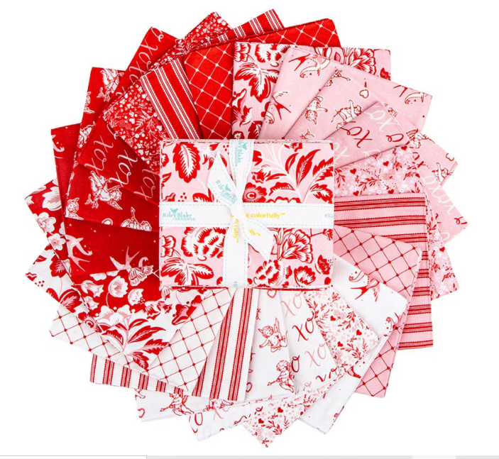 Letters to Cupid Fat Quarter Bundle by My Minds Eye