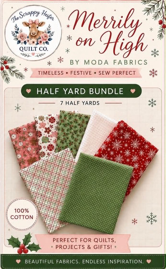 Merrily on High Half Yard Bundle by Sweetfire Road for Moda Fabrics – Quilting Fabric