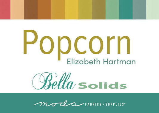 Pre-Order Popcorn Bella Solids Fat Quarter Bundle