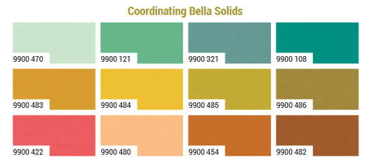 Pre-Order Popcorn Bella Solids Fat Quarter Bundle