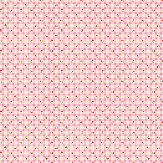 Tulip Kisses Pink – Poppie Cotton